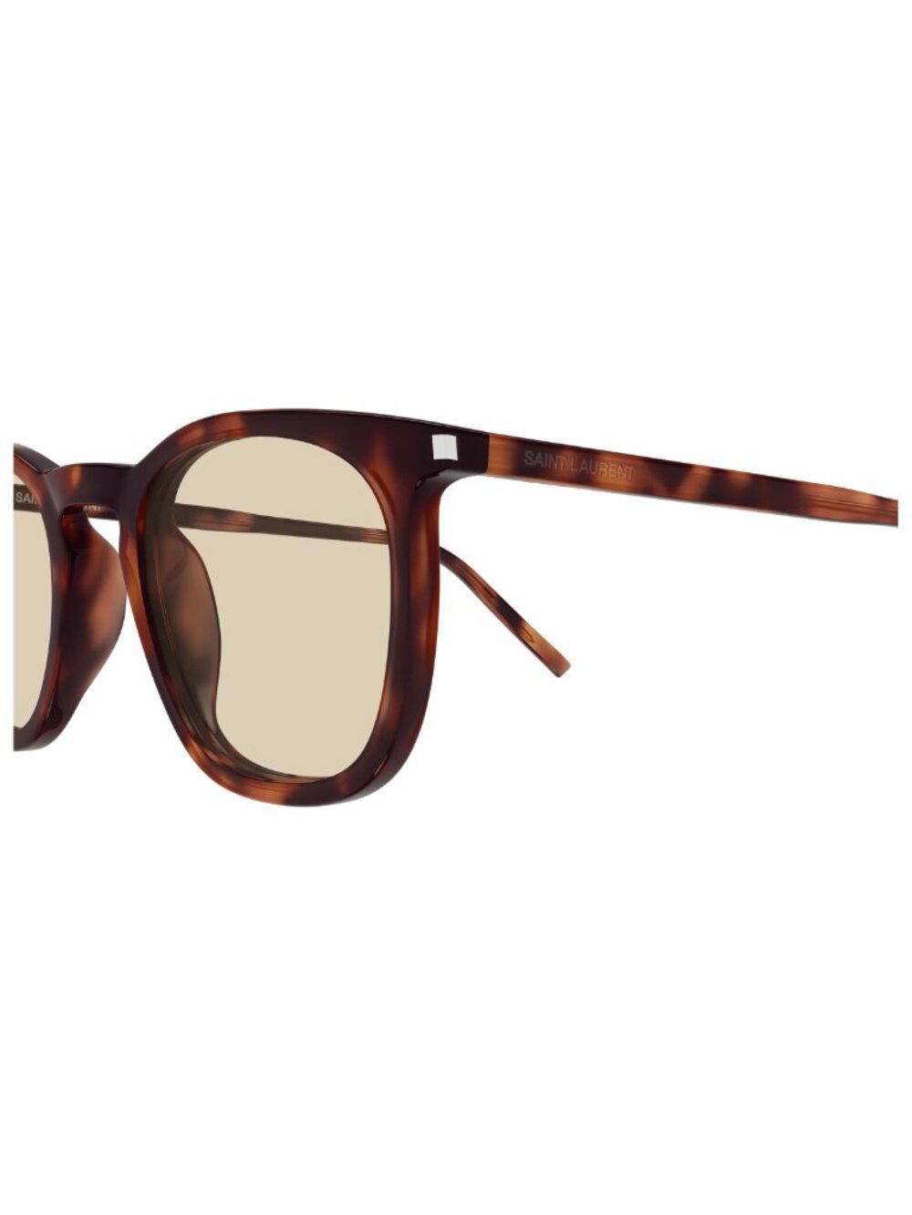 New Saint Laurent Men's Sunglasses Havana Brown Lens Acetate Frame SL 623 009 49 - Picture 3 of 3